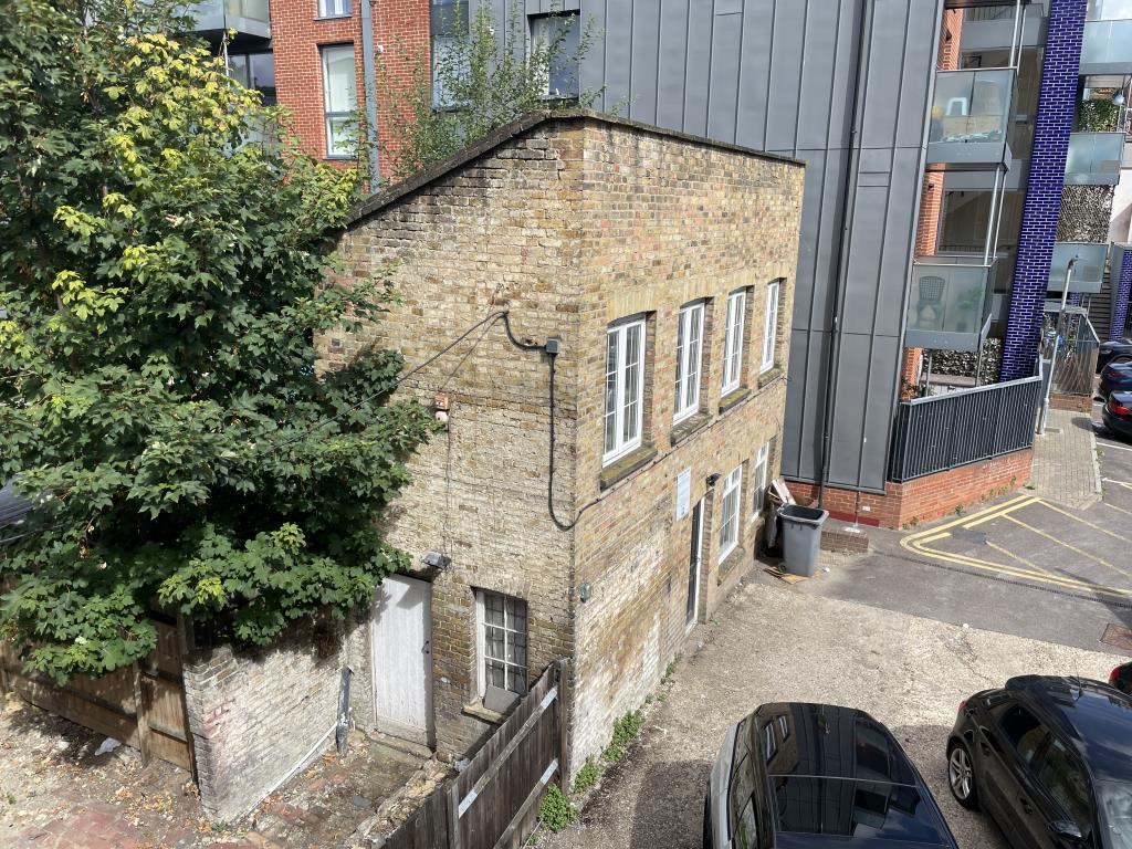 Outside image of building taking from adjacent fla