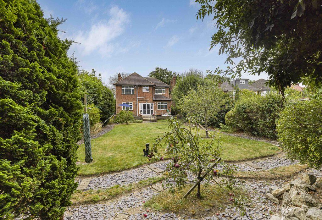 Garden view to back of house