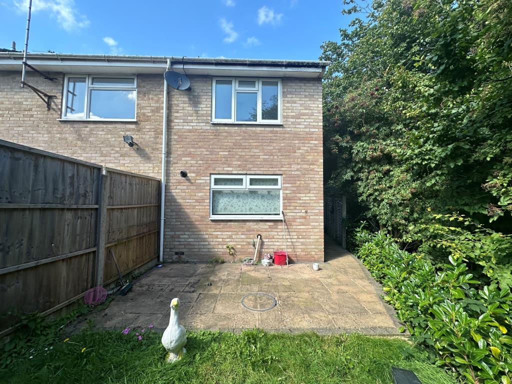 Rear of house