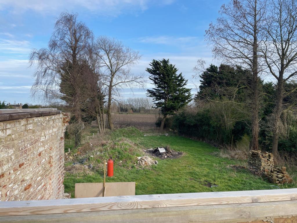 View of the garden to the rear from first floor le