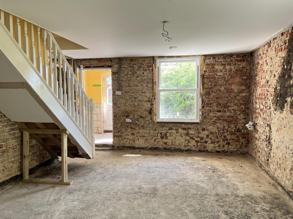 Living room on ground floor of main house