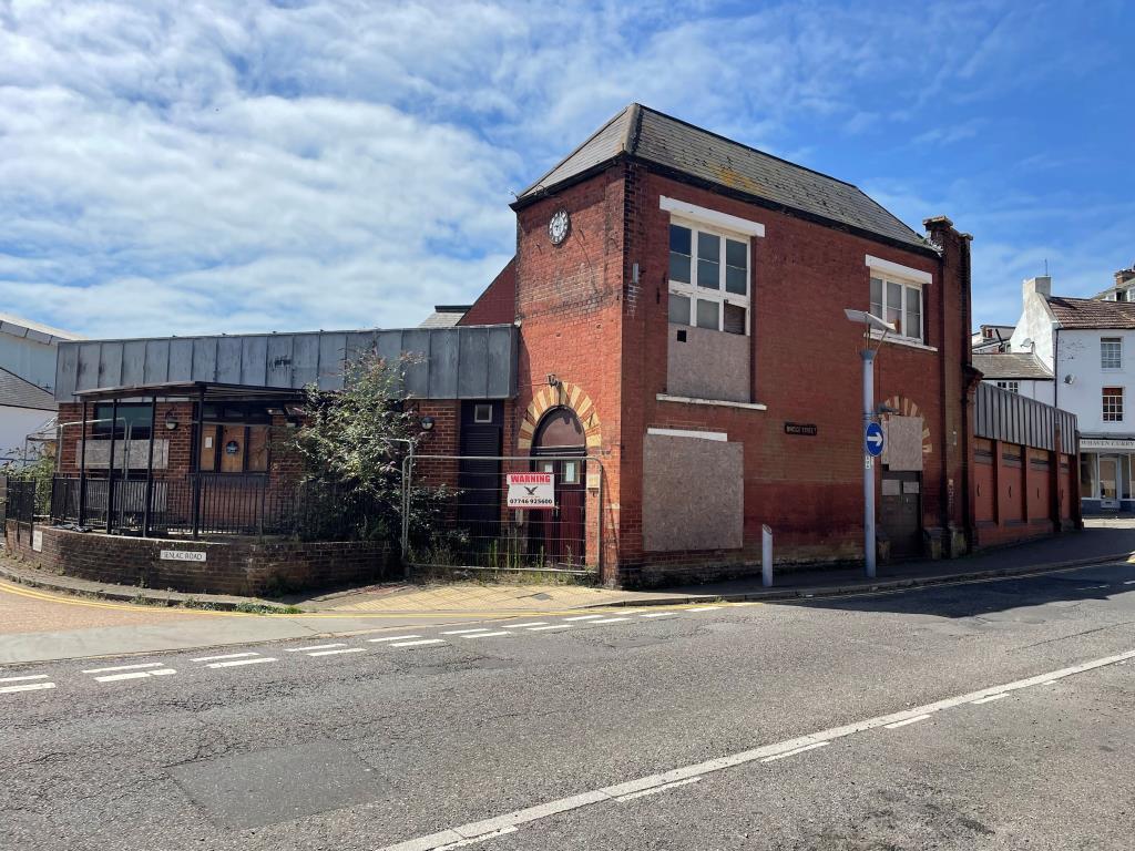 View of site from Bridge Street