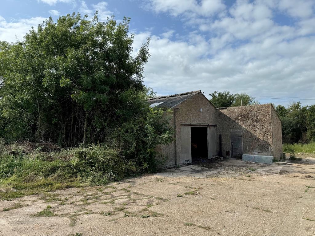 A Front View of the Old Cow Shed