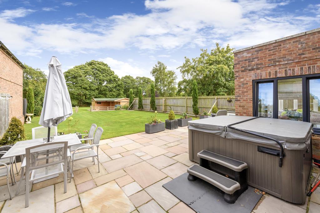 Patio and Hot Tub