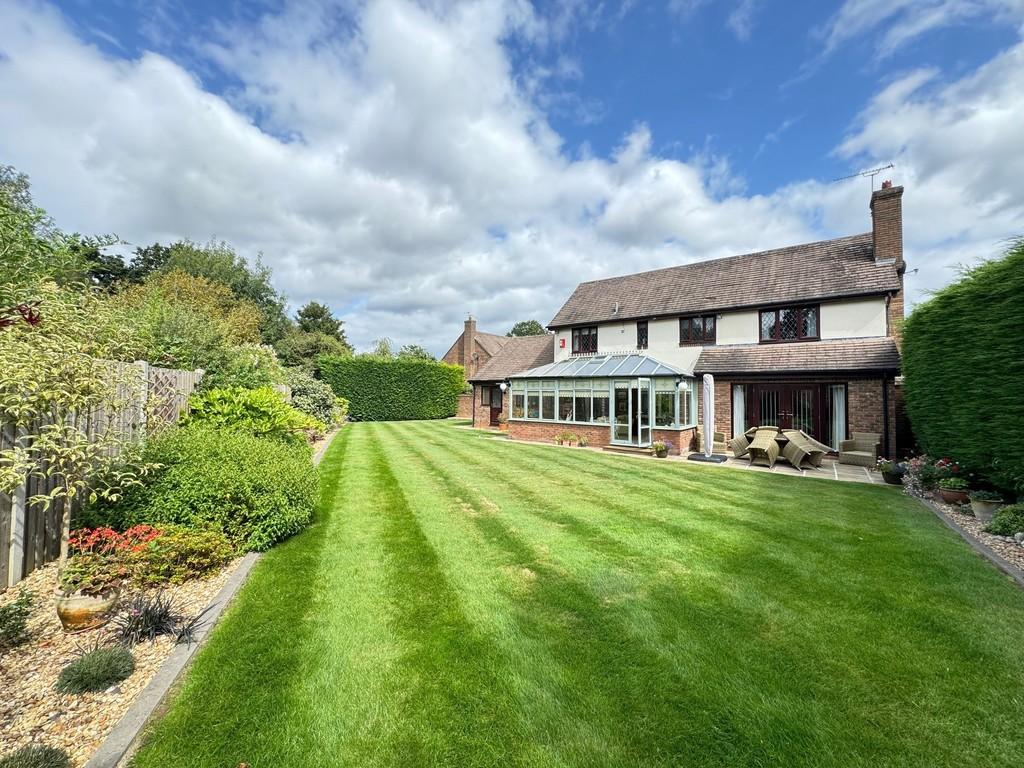 Back view of house&amp;garden