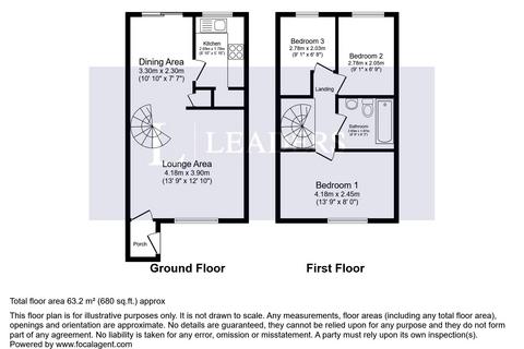 3 bedroom semi-detached house to rent, Kent Close, PE27