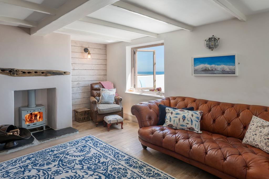 Port Cottage Living Room Torcross