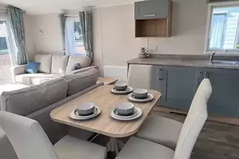 3 bedroom static caravan for sale, Seaton Estate