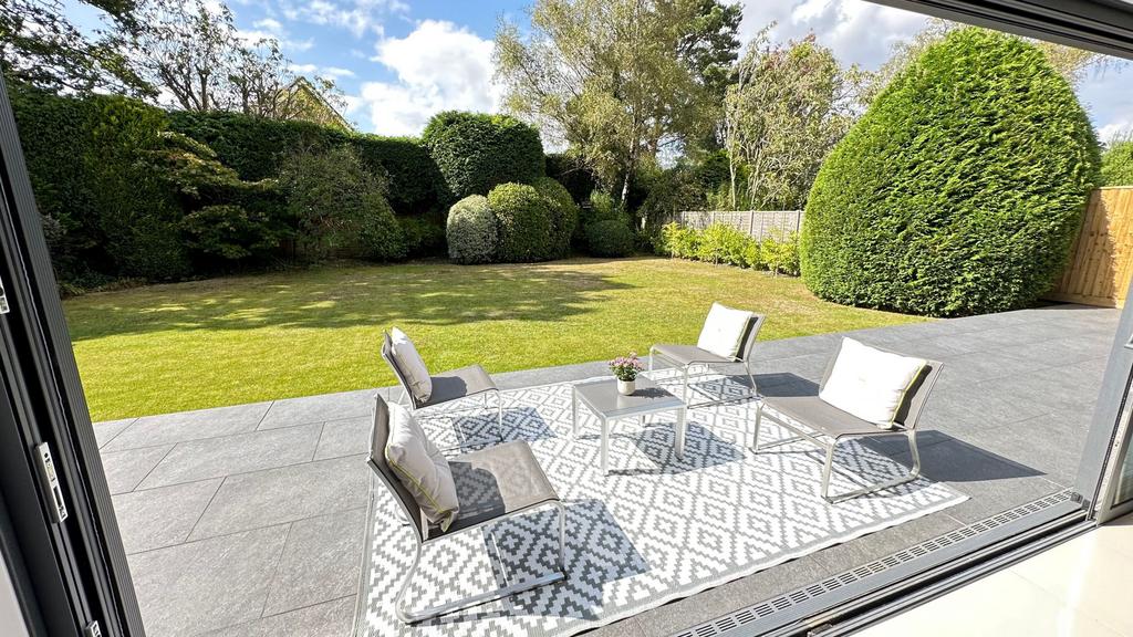 Rear garden
