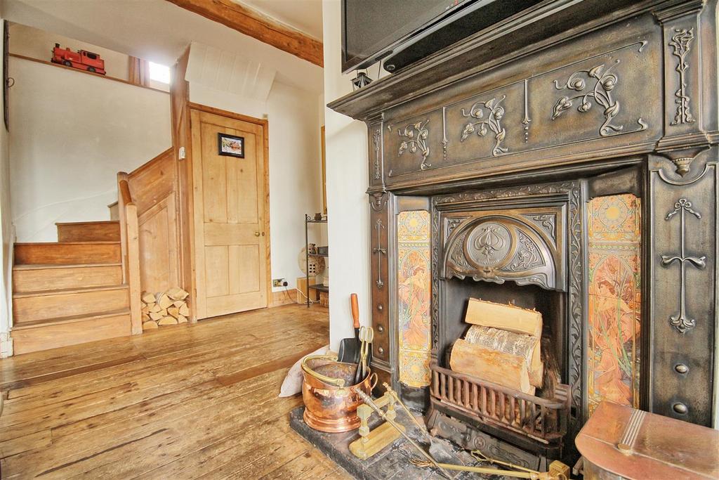 Feature fireplace