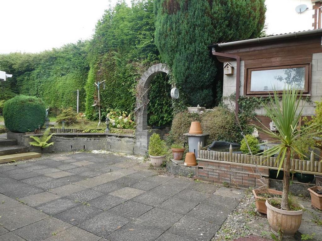 Rear garden