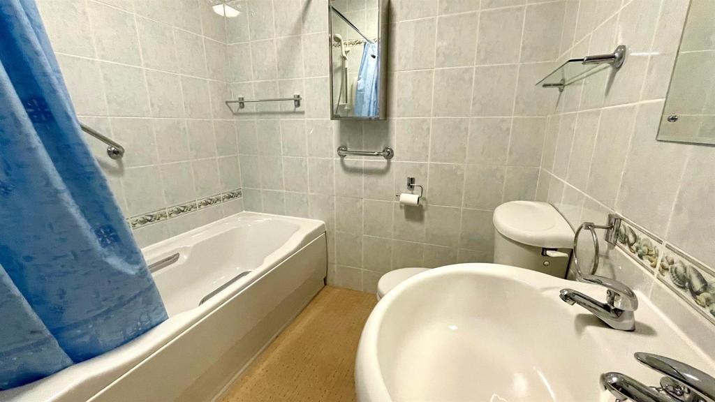 Tiled bathroom