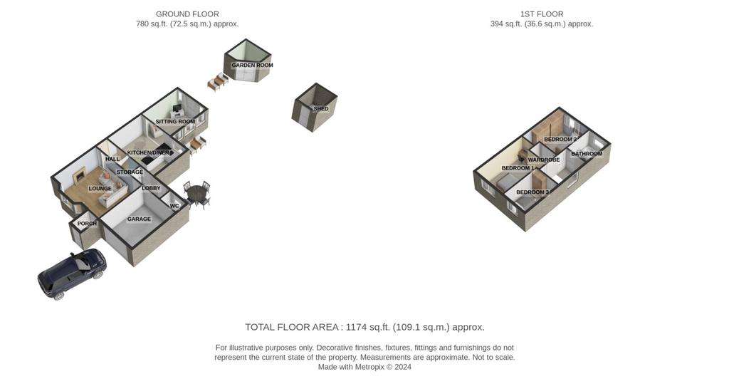 3 D Floorplan