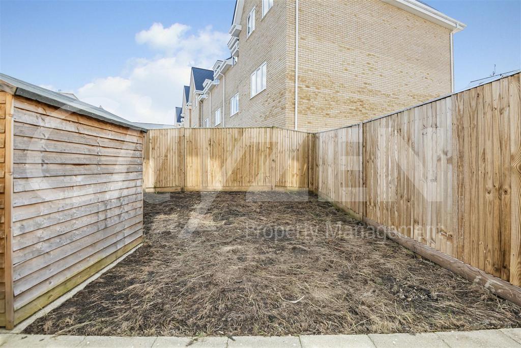 Rear garden