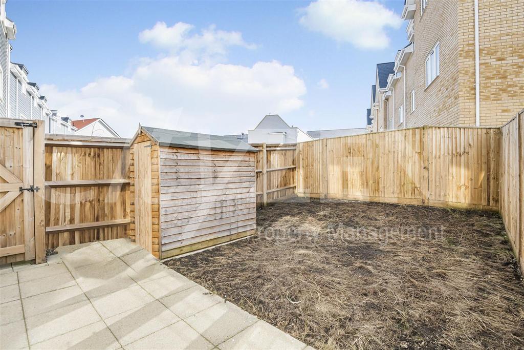 Rear garden