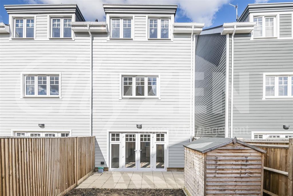 Rear garden