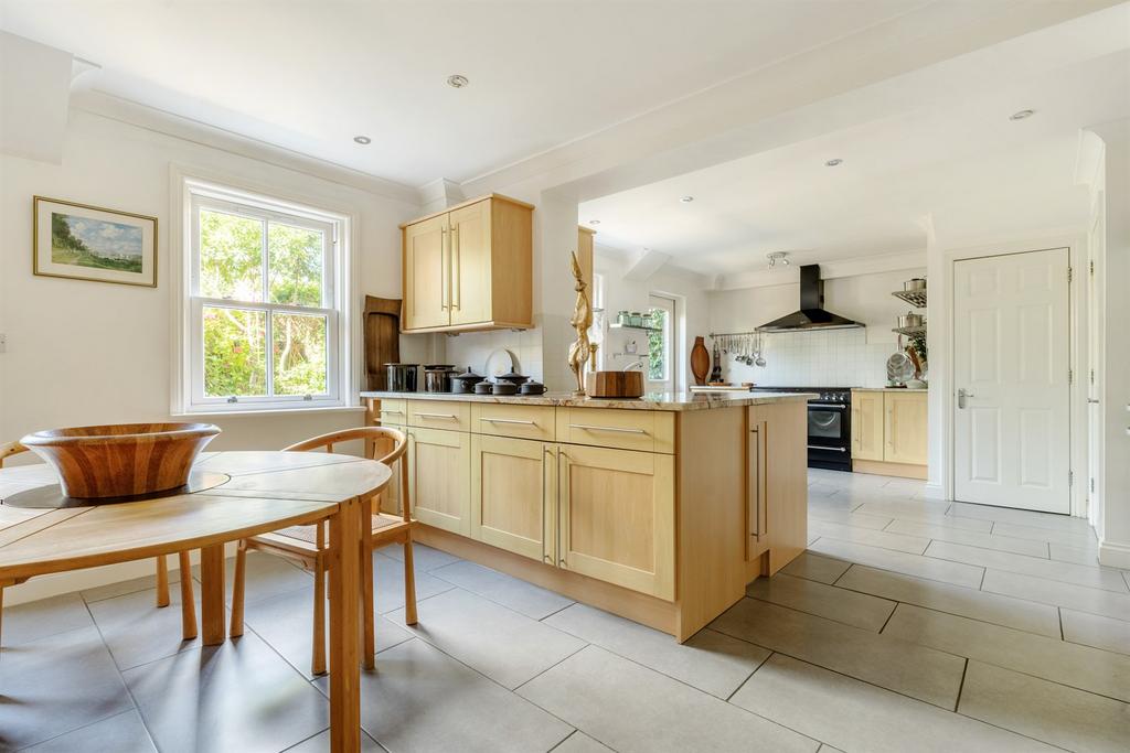 Open plan kitchen