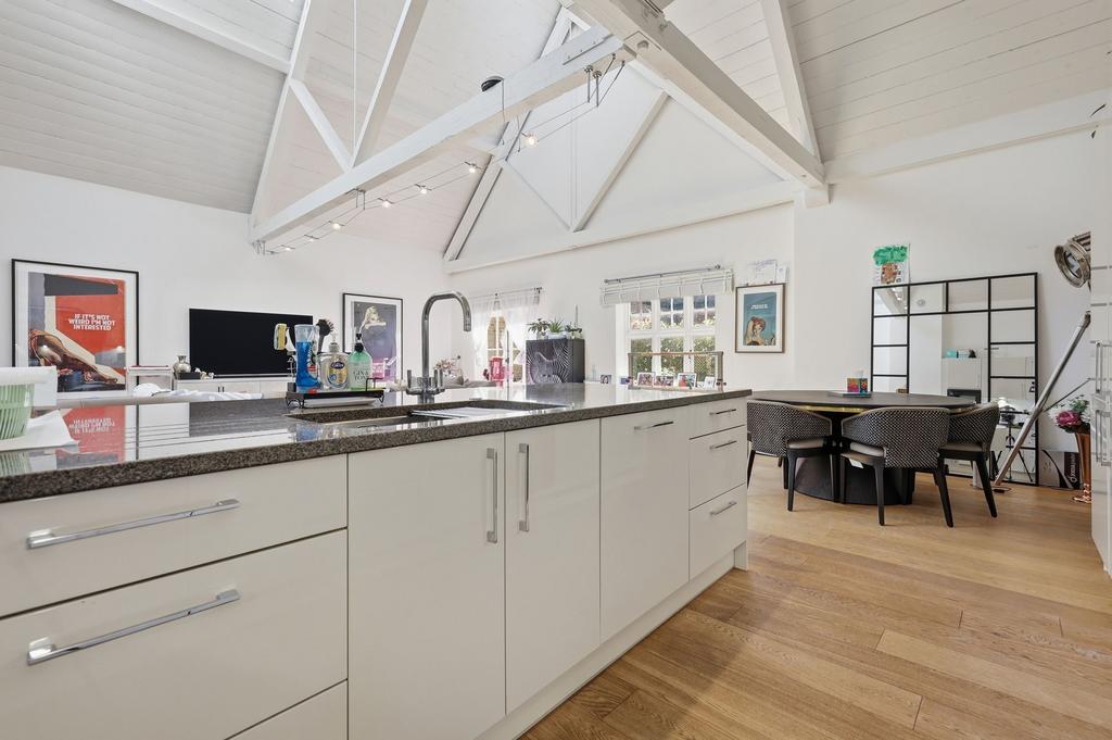 Kitchen, open plan living