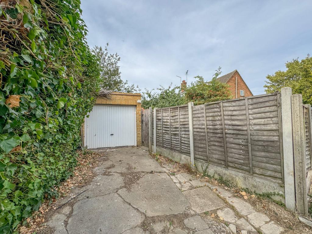 Garage at rear