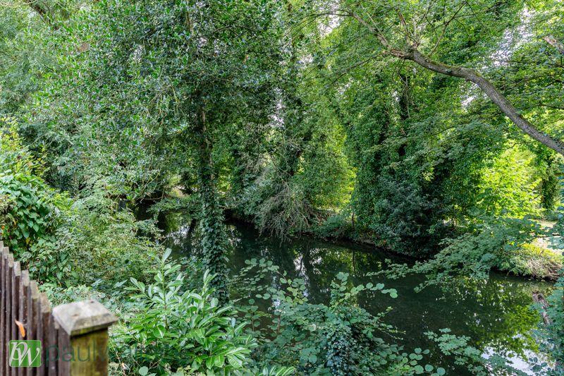 Riverbank access to