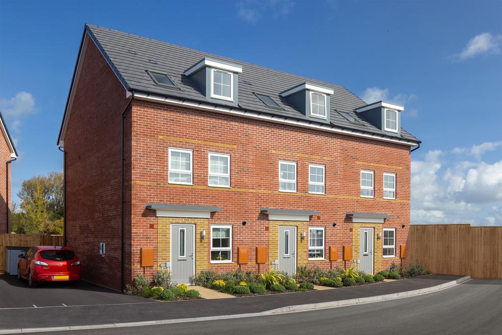 Outside view of the Norbury 3 bedroom home