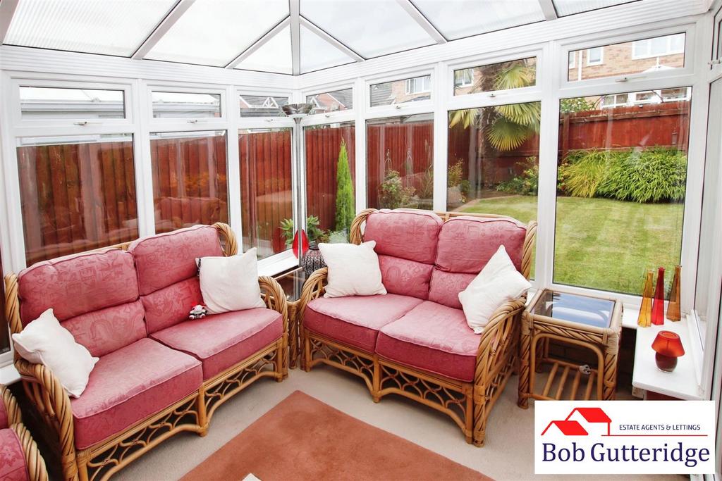 HALF BRICK &amp; UPVC DOUBLE GLAZED CONSERVATORY