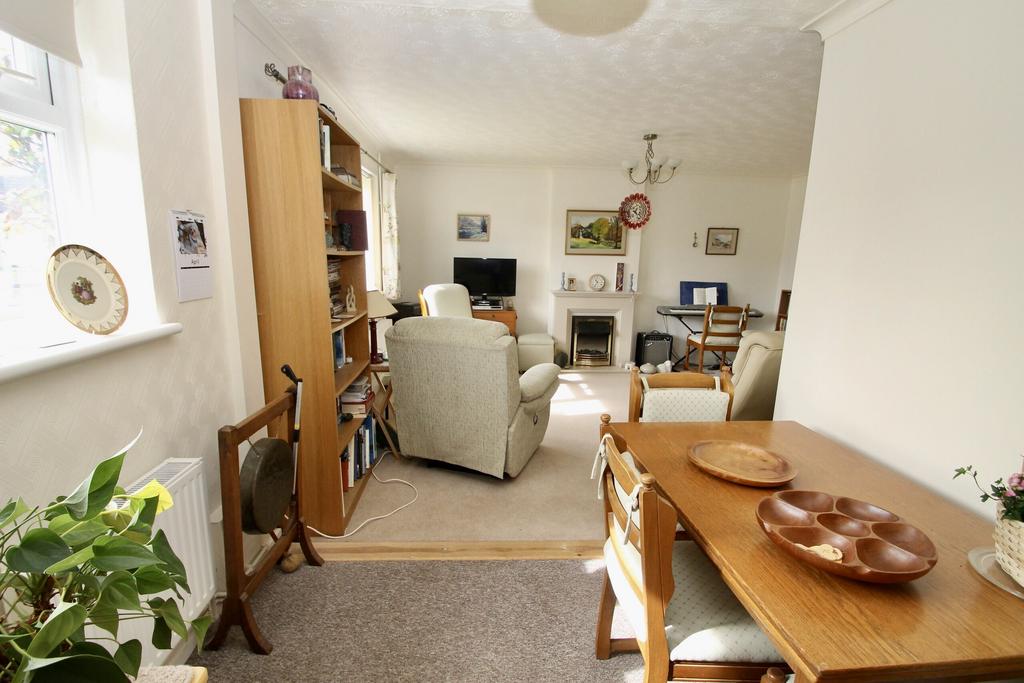 Dining area through to sitting room