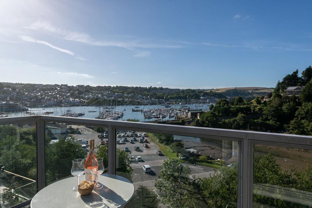 5 Marina Court, Kingswear Bedroom 3 Balcony