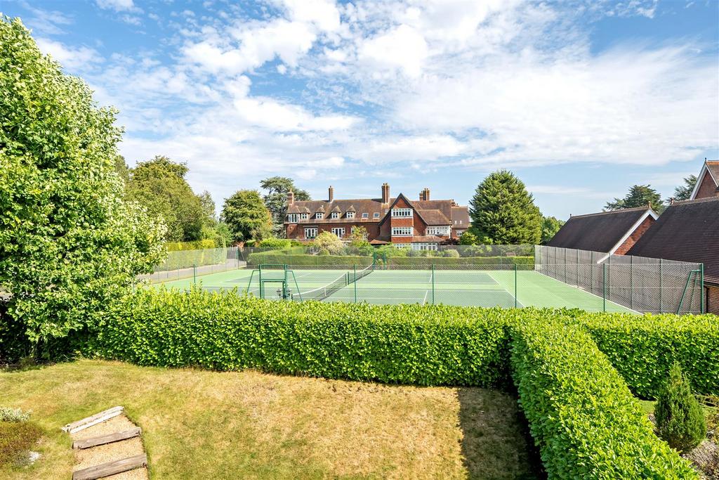 View Over Tennis Court