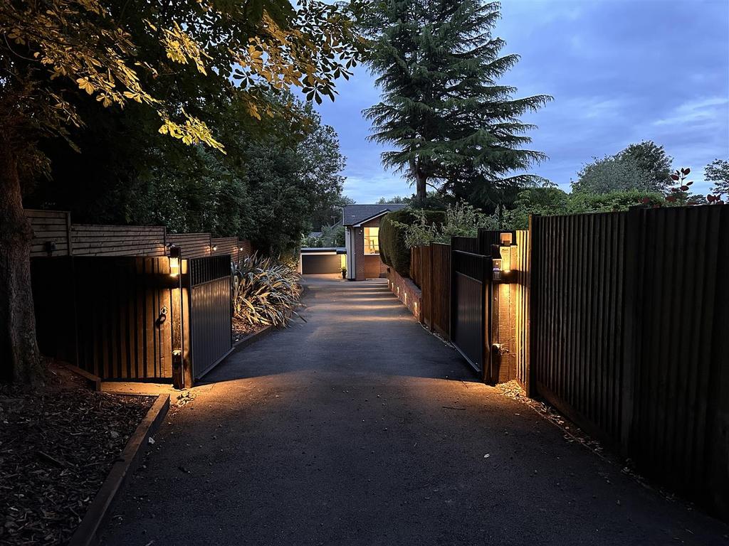 Gated Entrance   Dusk