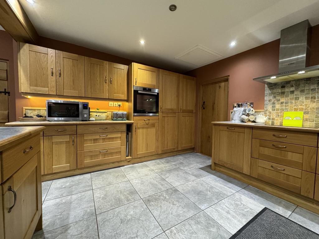 Open Plan Kitchen, Dining and Lounge Area.