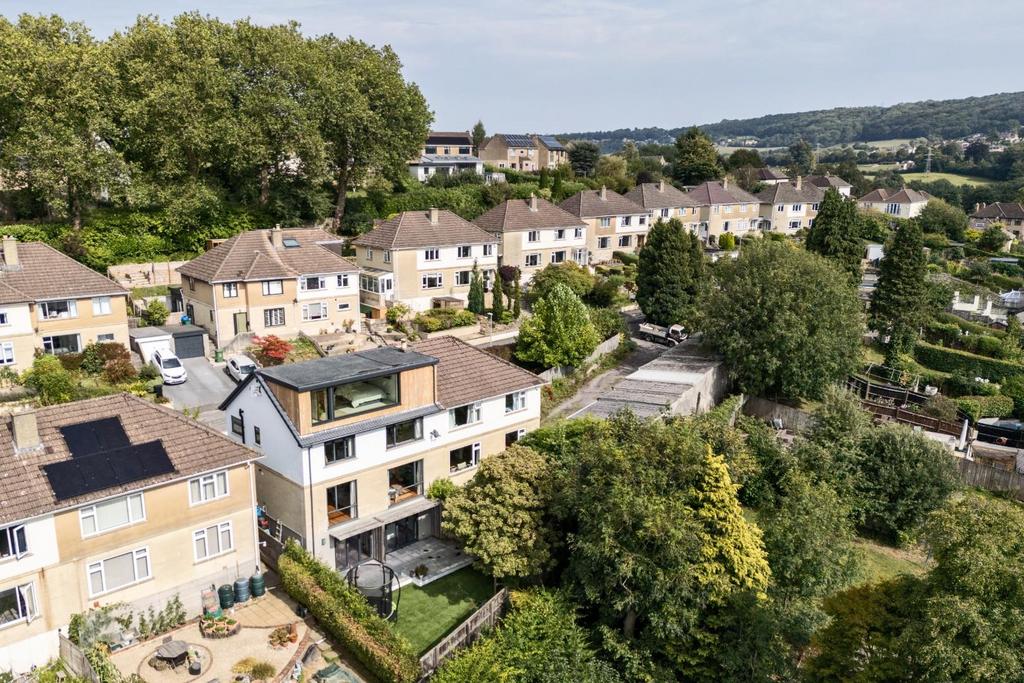 21 West View Road, Batheaston BA1 7 PN - Aerial-6.j