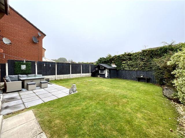 Rear garden