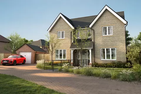 4 bedroom detached house for sale, Plot 578, The Peele at Brize Meadow, Bellenger Way, Off Monahan Way OX18