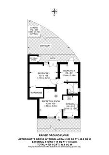 2 bedroom maisonette for sale, 1A Denison Road, London, SW19 2DJ