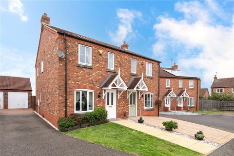 3 bedroom semi-detached house for sale, Churchfields Road, Folkingham, Sleaford, Lincolnshire, NG34