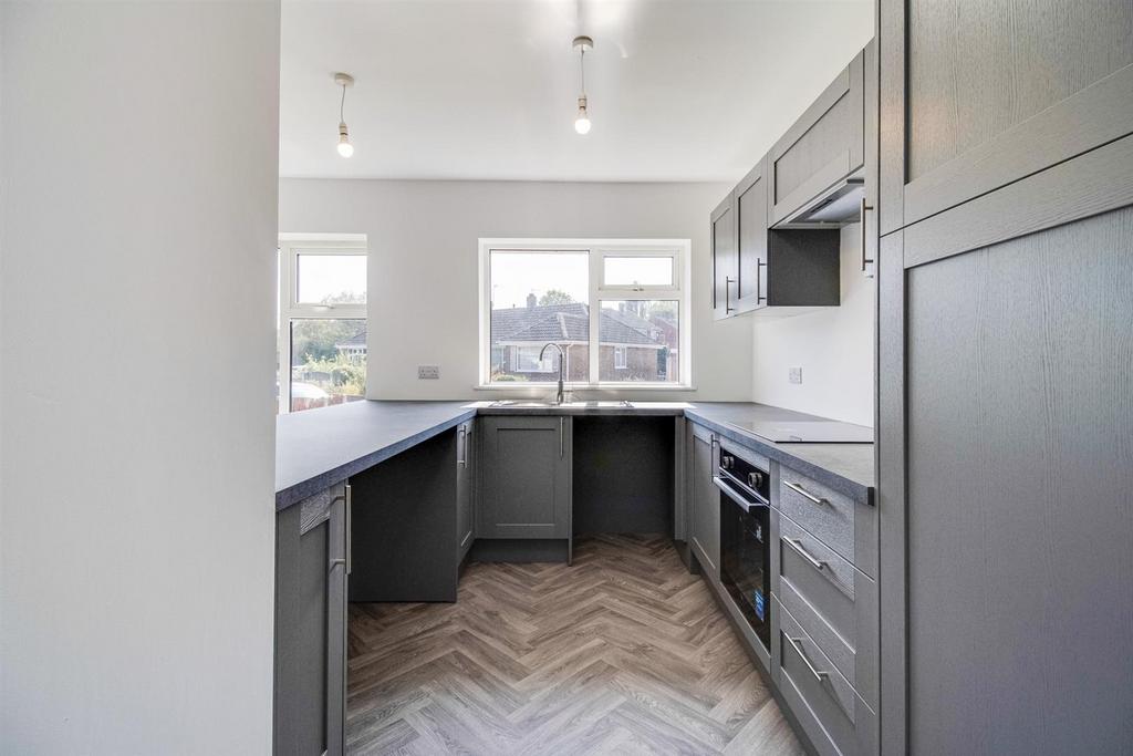 Open plan living kitchen diner