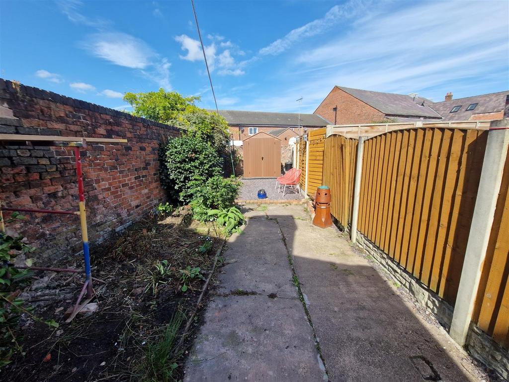 Rear garden