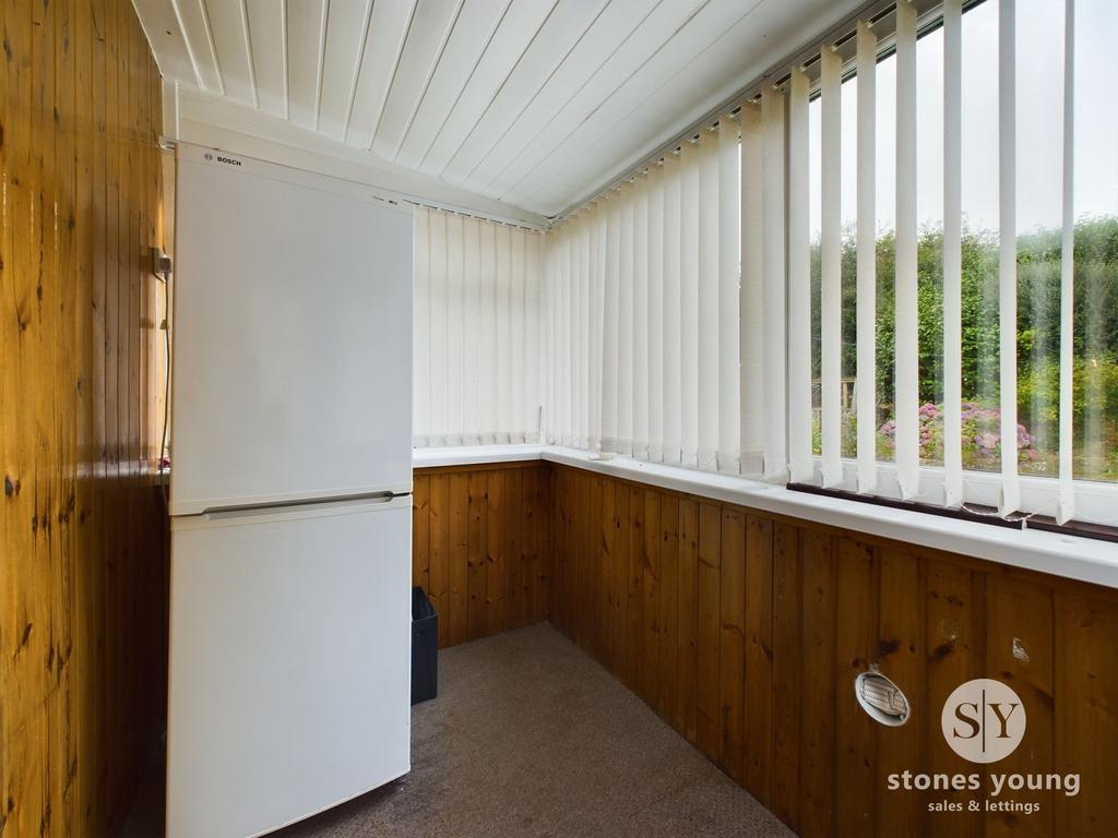 Rear porch