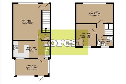 2 bedroom terraced house for sale, Durham Road, Feltham, Middlesex, TW14