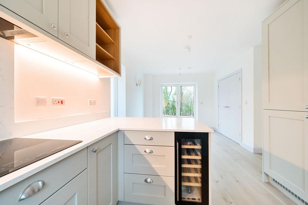 Kitchen and dining area