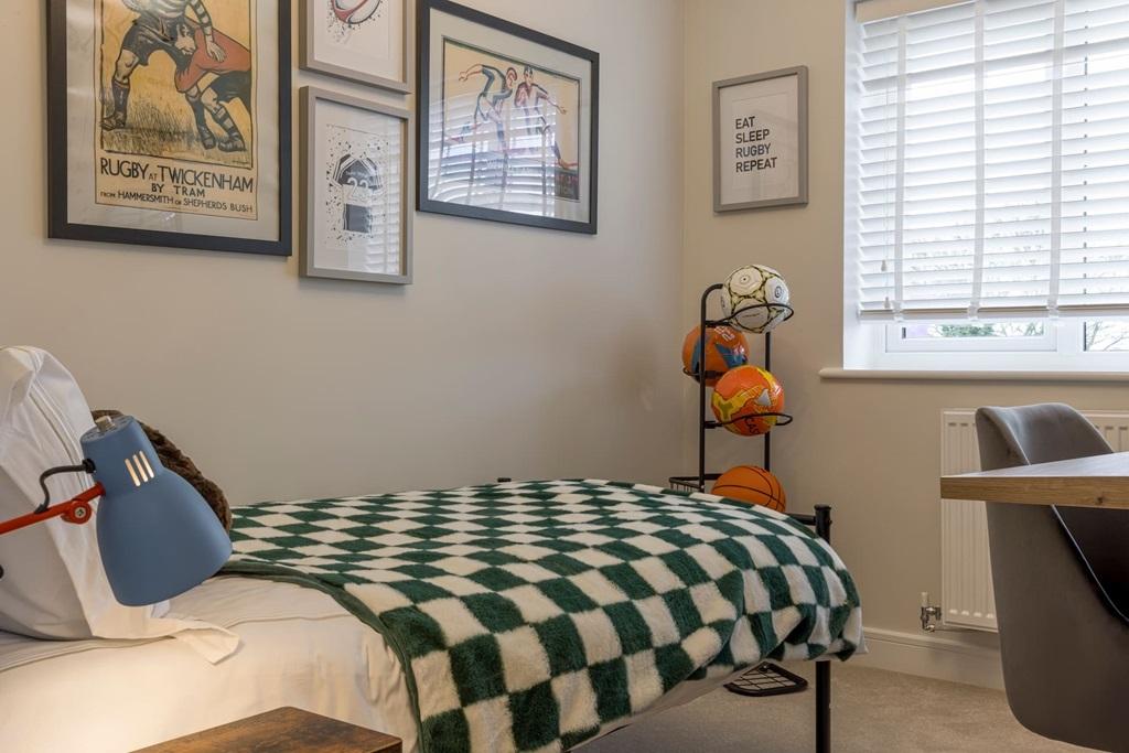 Bedroom 3 is a flexible space for your family