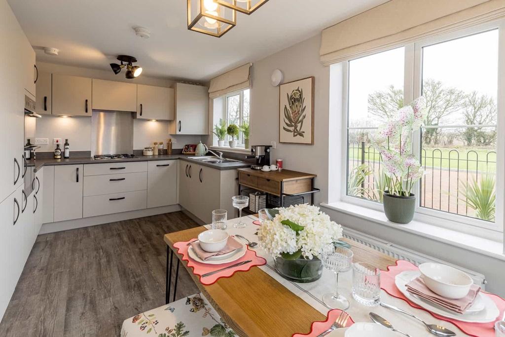 The open plan layout is perfect for hosting...