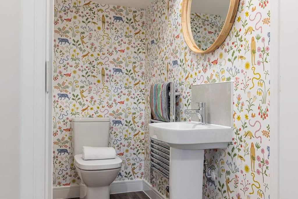 A Taylor Wimpey WC is easy to keep clean