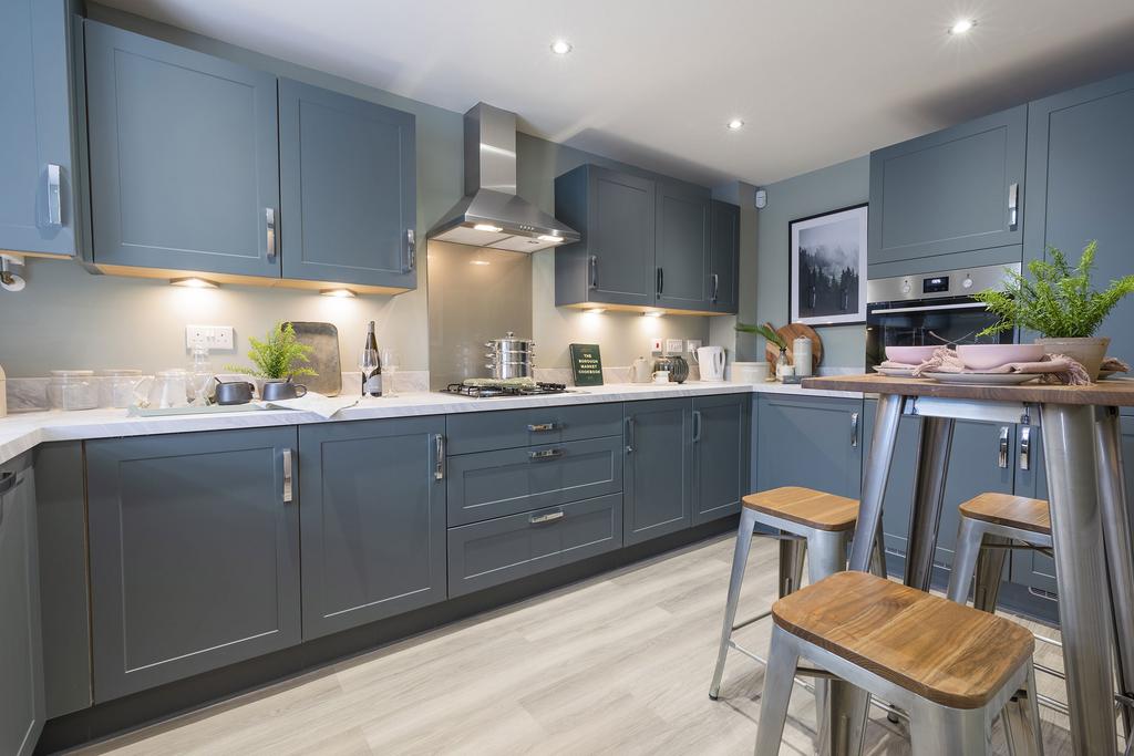 Kitchen in the Woodcote 4 bedroom home