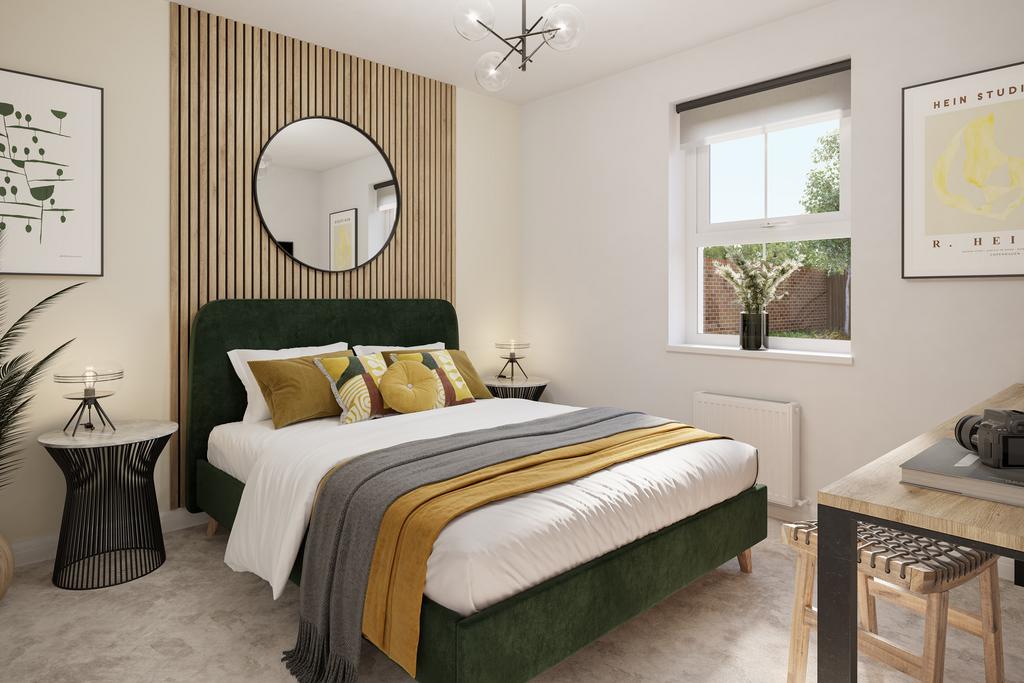 Second bedroom in maisonette