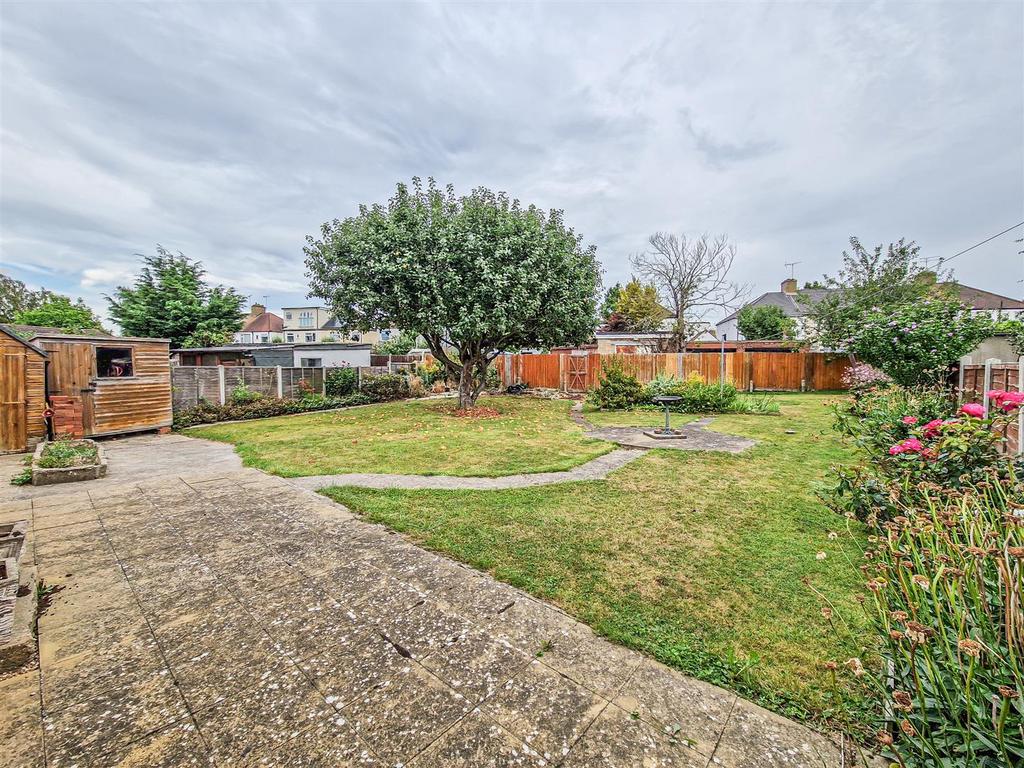 South facing garden