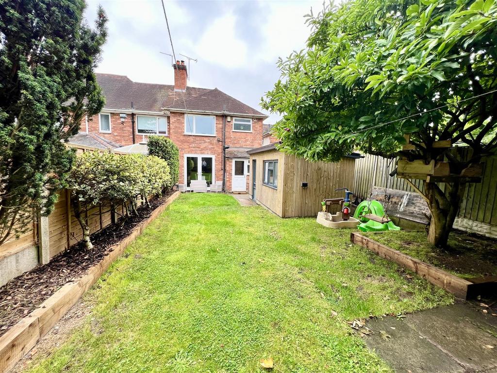 Rear garden