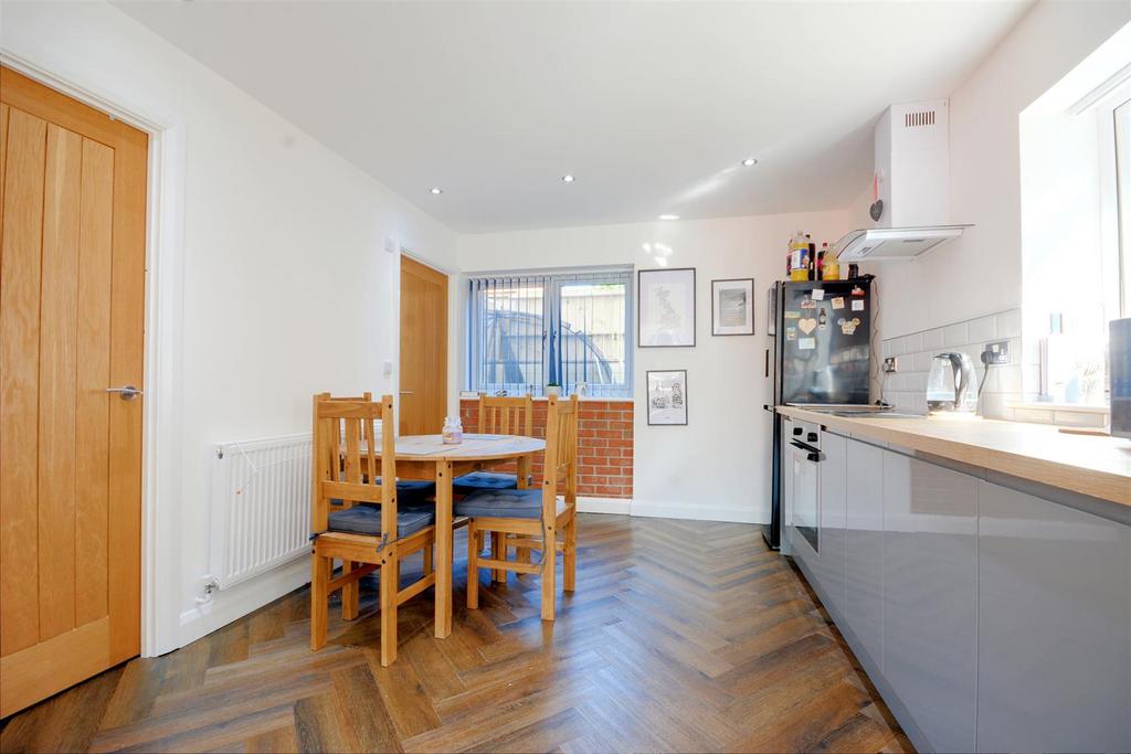 Open plan living dining kitchen