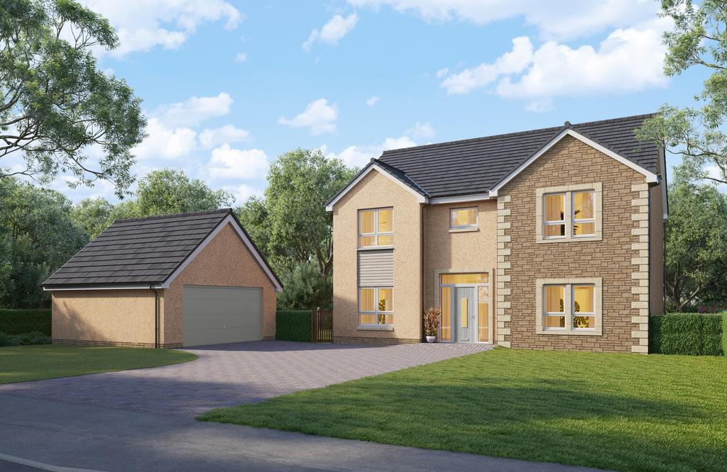 Merton, The Manor Park, Dunlop... 4 bed detached house for sale £558,000
